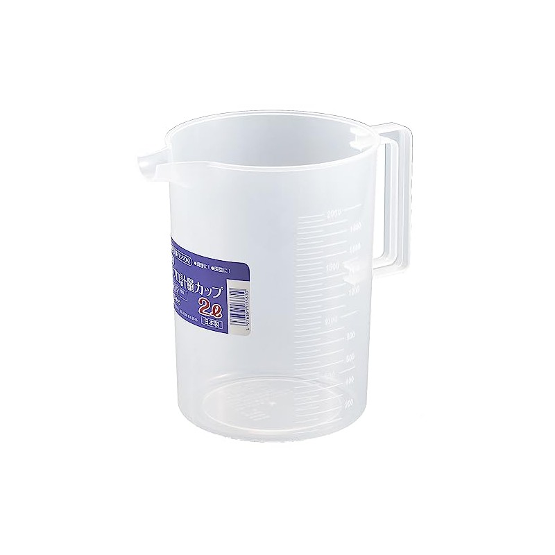 Entec Polypropylene Measuring Cup 2L Natural 723A