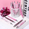 Sayglossy 24 Pcs Cheerleader Gift Bulk Cheer Ballpoint Pens Cheerleading