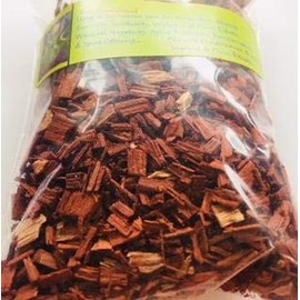 Herbs: Red Sandalwood Chips ~ Oranic ~ Wicca ~ 1 oz ~ from Ravenz Roost only - Herbs with Special Info on Label