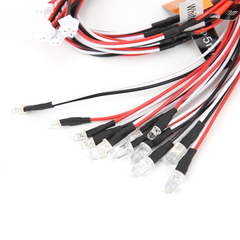 12 LED Flashing Bright Light Strobe Lamps Kit System for