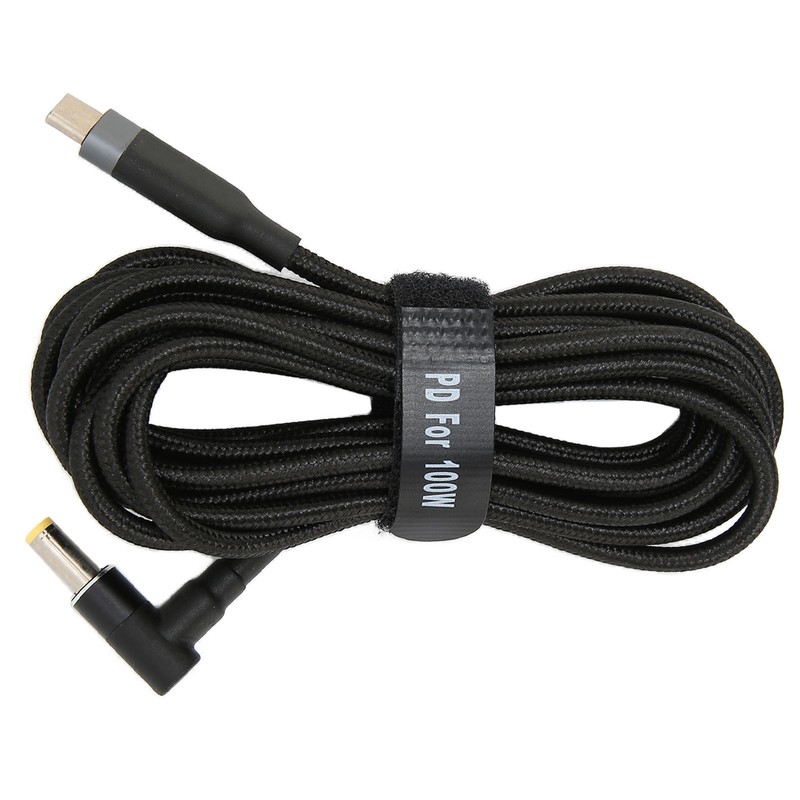 JORINDO Laptop Power Cord PD EMARK Chip 5A 100W Portable