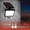Tecnolite Lampara Solar, 120 LED Lampara Solar para Exterior IP54