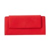PURCHIC Women's Long Wallet, Genuine Leather, Thin, Lightweight, Slim, Thin,