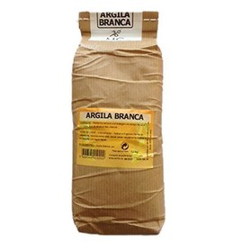 Argila Branca - 1 x kg Portuguese White Clay - Powder for Masks and Exfoliations - 100% Natural