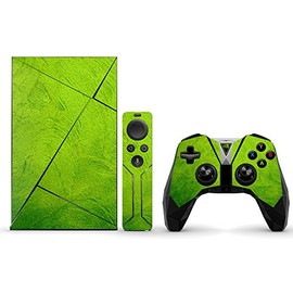 MightySkins Skin Compatible with NVIDIA Shield TV (2017) wrap Cover Sticker Skins Green Cement