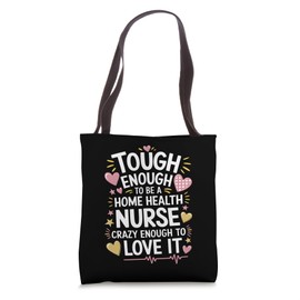 Home Care Nursing Design Pediatric Home Health Nurse Tote Bag