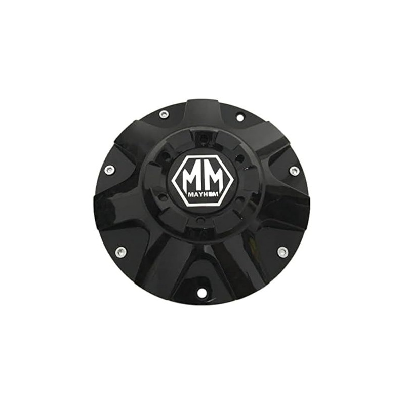 Mayhem Wheels C709501B C108060B 71312090F-12 Gloss Black Wheel Center Cap