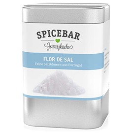 Spicebar Flor de Sal - Finest Salt Flowers from Portugal, Sea Salt Flakes Natural (1 x 70 g)
