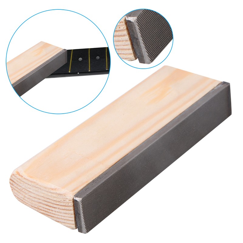 17cm Fret Sanding Leveling File Luthier Tool for Guitar Bass