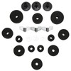 21Pcs Cymbal Replacement Accessories Felts Sleeves Wing Nuts Washers for