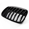 XOPIYAO Front Kidney Single Slat Grille Compatible with 2007 2008