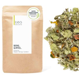 Mountain Peak, Premium Herbal Tea, Real Greek Mountain Tea with Moringa and Orange, 100 g Loose Tea in Bag tea exclusive