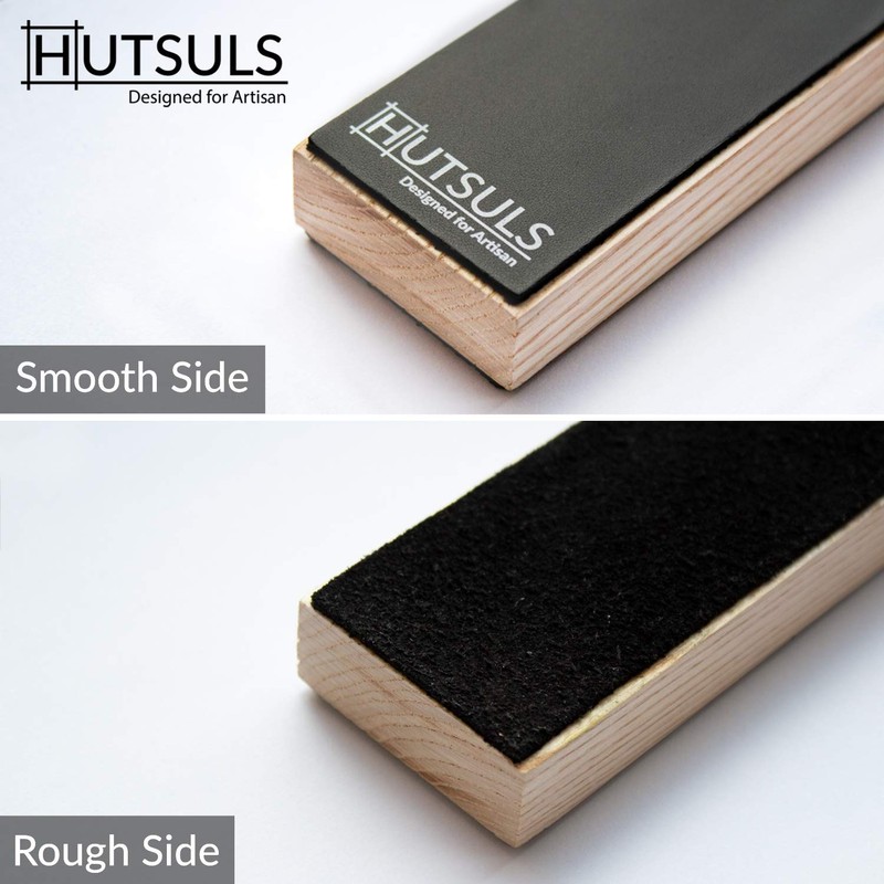 Hutsuls Double Sided Leather Strop Paddle Kit - Get Razor-Sharp