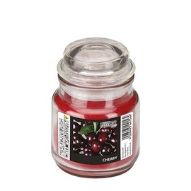 Gala Flavour by Candy Jar with Wax Filling Diameter 63 mm, 85 mm Bordeaux Cherry 96936 Scented Candles with Lid Design Candles