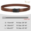 JASGOOD Mens Belt Leather Ratchet Belt For Men Automatic Ratchet
