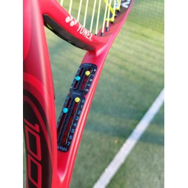 Scoring Right Portable Tennis and Padel - Score Counter - Easy to Assemble Scoreboard for Recording Scores, Games and Phrases - ITF Compliant and Lightweight - Weighs 1.9g - Black