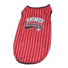 Pet Vertical Stripes Vest Vertical Stripes Classic Loose Prevent Sunburn