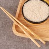 Hivelane Anti-Skid Bamboo Chopsticks, 10 Pairs – 25cm Reusable Natural