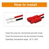 anenvoiu 175A Connector Quick Connect Disconnect Genderless Battery Plug Connector