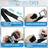 KUBDPQOR Superior Aircraft Seatbelt Extender - Adjustable Seat Belt Extender