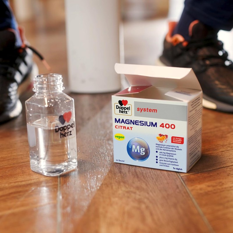 Doppelherz System Magnesium 400 Citrate - Magnesium as a Contribution