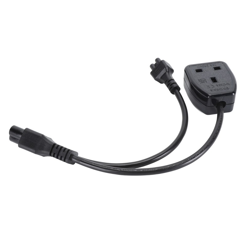 Power Plug Cable 30cm Y Shape IEC320 C6 Male to