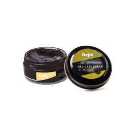 Kaps Shoe Care Cream, Intensive Leather Care and Nourishing, Delicate (106 - dark brown)