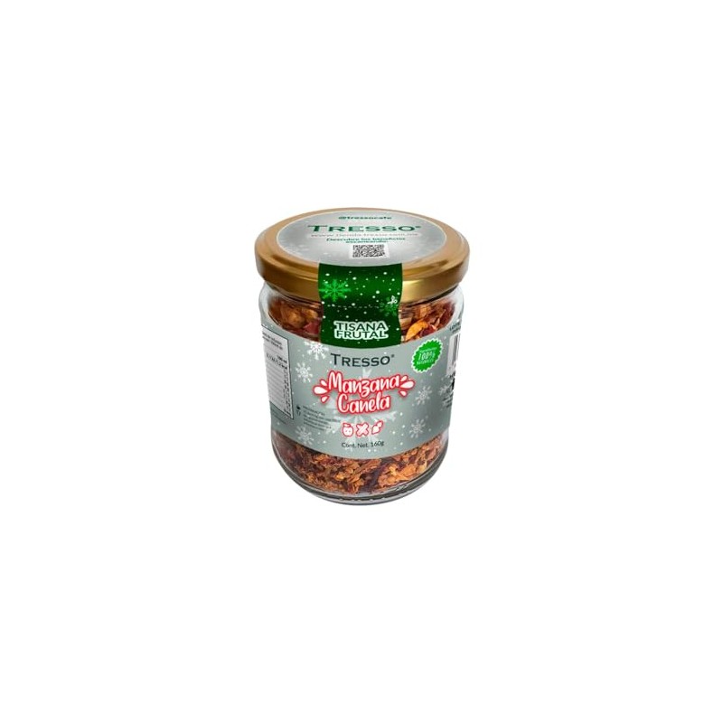 TRESSO Tisana Frutal Manzana Canela 160 g