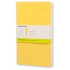 Moleskine Volant Journal (Set of 2), Large, Plain, Sunflower Yellow,