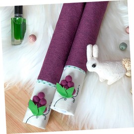 SHOWERORO Refrigerator Handle Covers 2 Pack Floral Pattern Cotton Material Kitchen Stand Skid Resistant Gloves