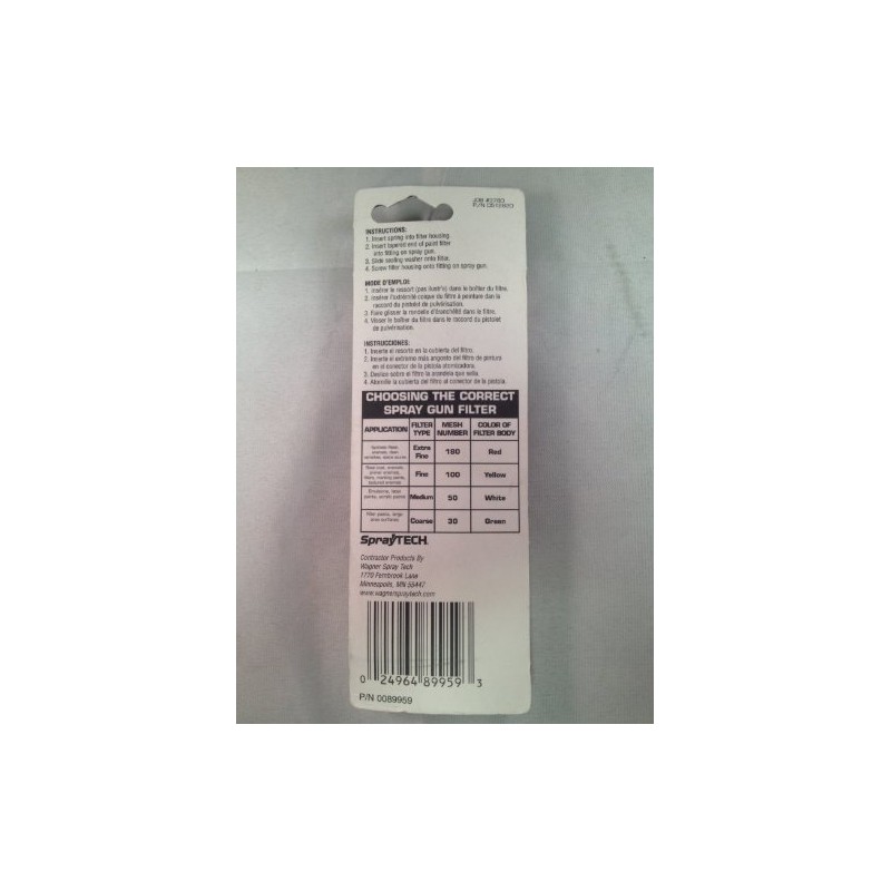 SPRAYER FILTER MESH 2PK