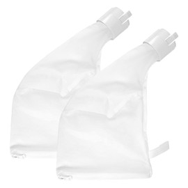 Sgoyee 360 & 380 Pool Cleaner Bags Replacement for Polaris Pool Cleaner Bag All Purpose Filter Bag with Zipper - 2 Pack White