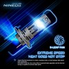NINEO H7 Bulbs,No Adapter Required 600% High Brightness 6500K Cool