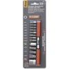 Titan 16137 13-Piece Tamper Resistant 5-Lobe Star Bit Set