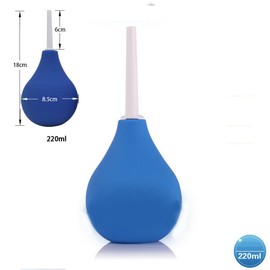 2pcs Portable Personal Hygiene Rubber Silicone Bulb Douche Bidet Bottle Kit for Men Women