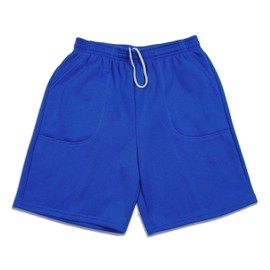 LA Speedy Men's Pocket Sweat Shorts M Royal Blue (32-33")