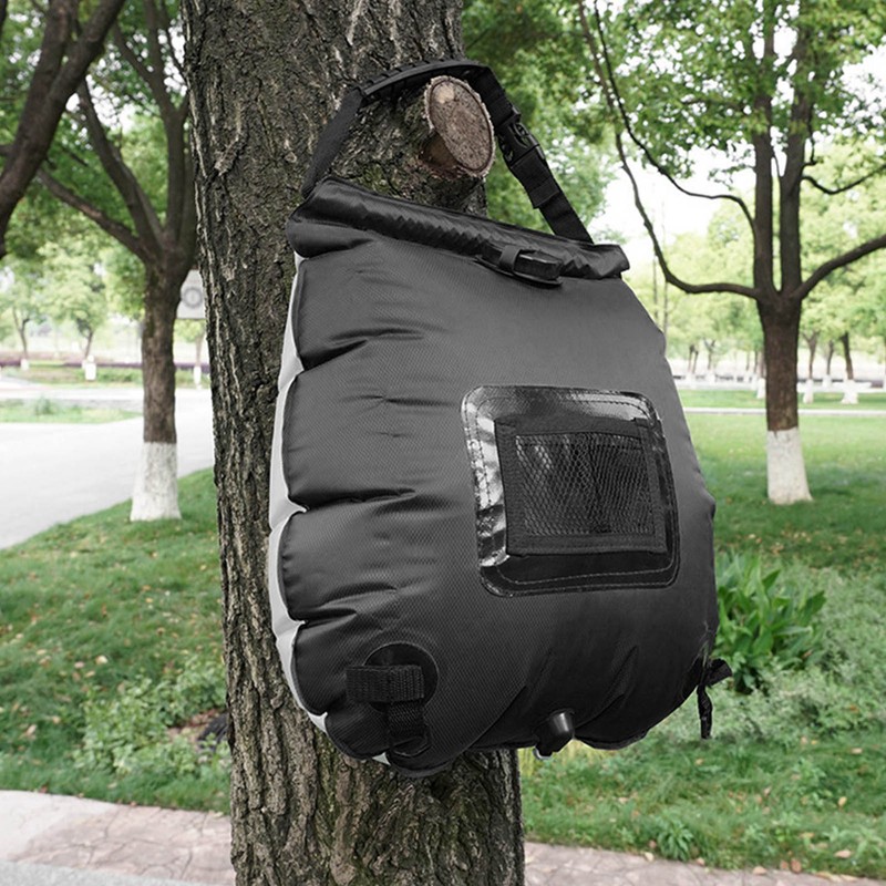 Solar Shower Bag 20L Large Capacity Water Storage Bath Accessory