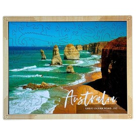 Twigg Puzzle Wooden Framed Postcard Puzzles, Great Barrier Reef