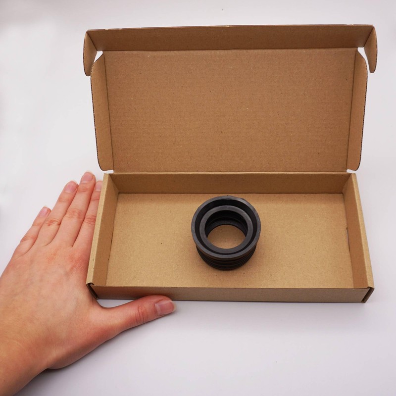 SKIR'CO Black 50 x 40 mm Rubber Sleeve for Drain