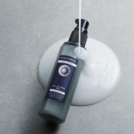 Proud Men All-in-One Gel, Grooming, Citrus Scent, 3.4 fl oz (100 ml), Lotion, Serum, Milky Lotion, Alcohol Free