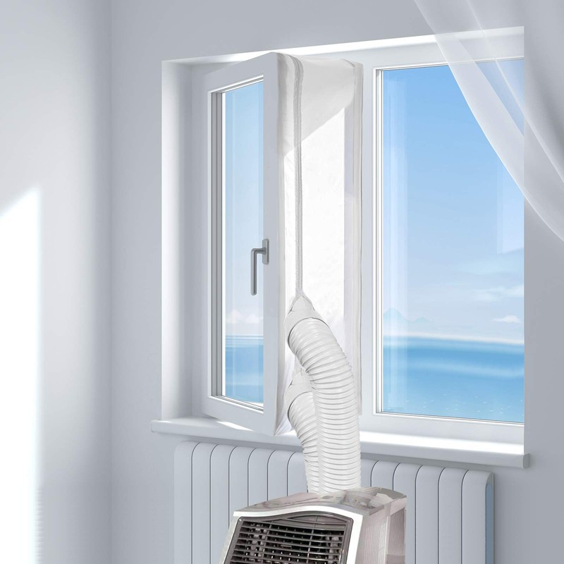 HOOMEE 300CM(118") Window Seal, Cloth Accessory for Portable Air Conditioner