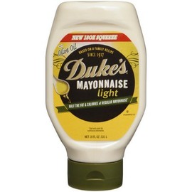 Duke's Light Olive Oil Mayonnaise Squeeze, 18 oz