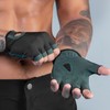 Fingerless Gloves Anti Slip Shock Absorbing Half Finger Gloves for