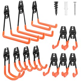 REMIAWY Garage Hooks Heavy Duty 14 Pack, Steel Garage Storage Hooks, Tool Hangers for...