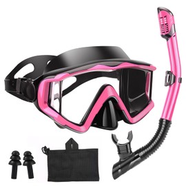 Aqua A Dive Sports Snorkeling Gear Snorkel mask Scuba Set Scuba Diving mask Snorkeling Gear Swimming Goggles Snorkeling Set Swim Dive mask