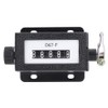 0-99999 5 Digit Mechanical Counter Rotary Knob Resettable Manual Hand
