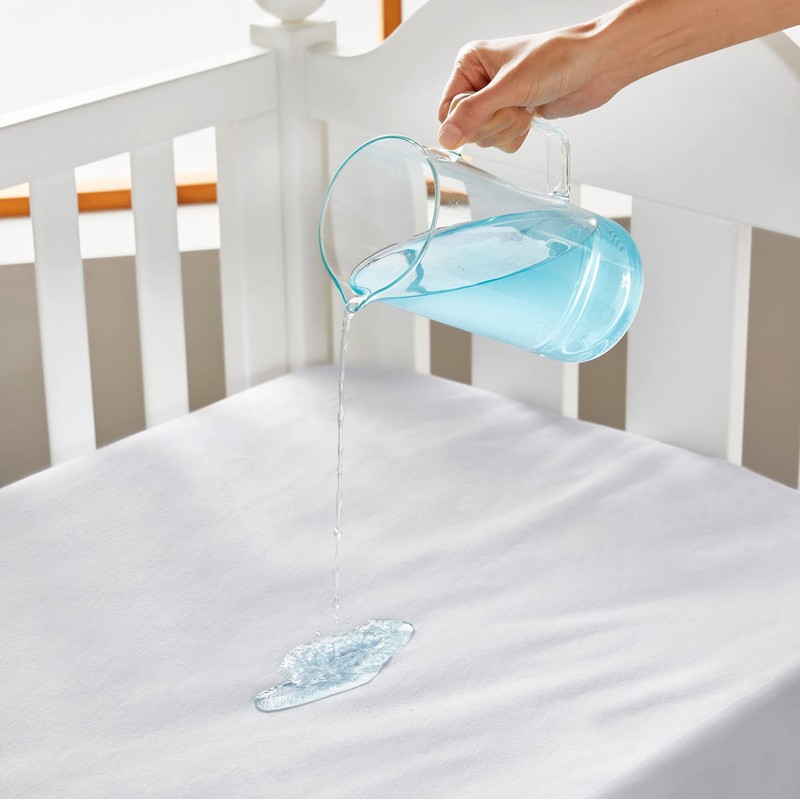 Pikolin Home – Jersey Mattress Protector, 100% Cotton, Waterproof and