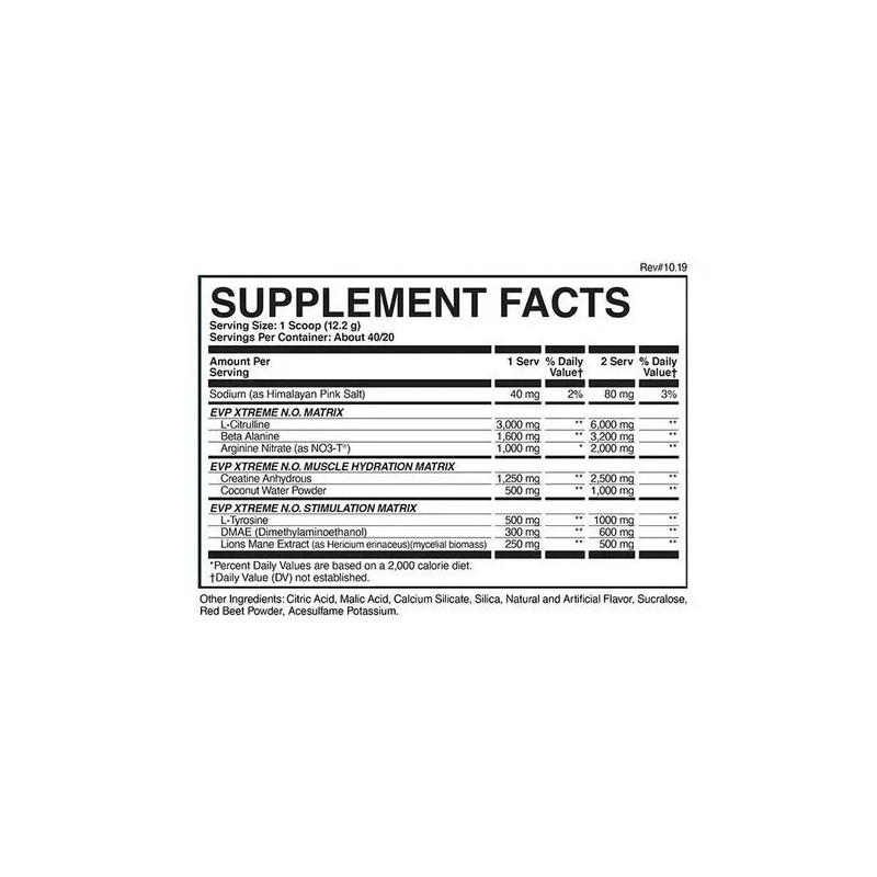 Evogen Evp 3D 40 Servicios Sabor Sour Watermelon