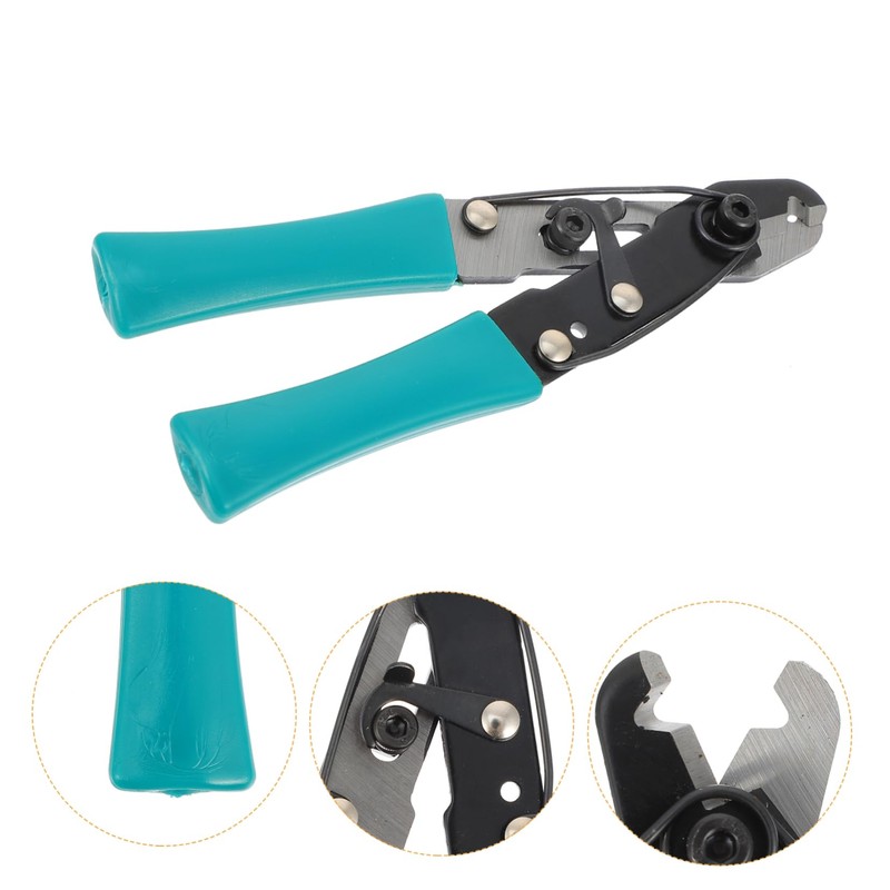 SHINEOFI 1pc Dark Green Capillary Scissors with Lock Design Precision