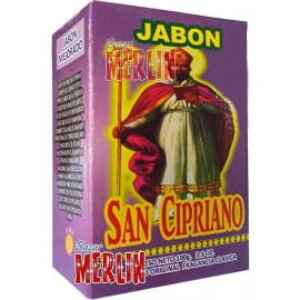 Merlin Jabón De San Cipriano - 2 Jabones - Contra Brujeria